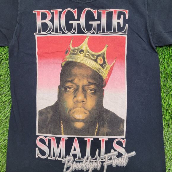 Notorious B.I.G Shirt Womens Small 17x24 Biggie Brooklyns Finest - Picture 10 of 11